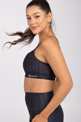 Sweat resistant activewear - pebble versatile fit sport bra - sweat resistant sport bra - sweat resistant crop