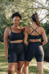 Sweat resistant activewear - pebble versatile fit sport bra - sweat resistant sport bra - sweat resistant crop