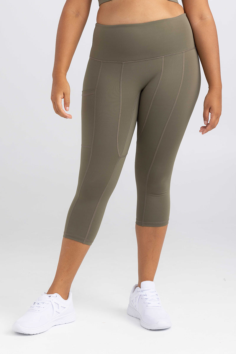 Military Green Leggings